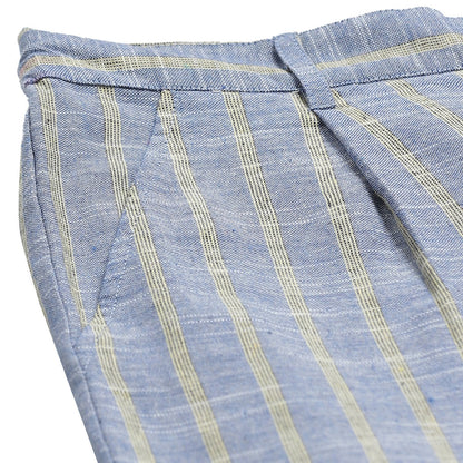 Women Grey Cotton Culotte Trouser by Myshka (