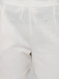 Women's Cotton Solid Straight Pants