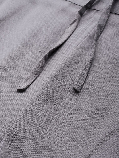 Women's Rayon Solid Cigarette Pants