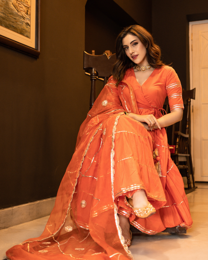 Women's Neria Gotapatti Tier Suit Set