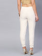 Women's Cotton Solid Straight Pants