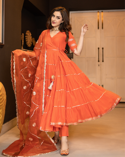 Women's Neria Gotapatti Tier Suit Set