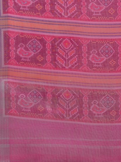 Women Purple Silk Kurta with Pant & Dupatta Set by Myshka (