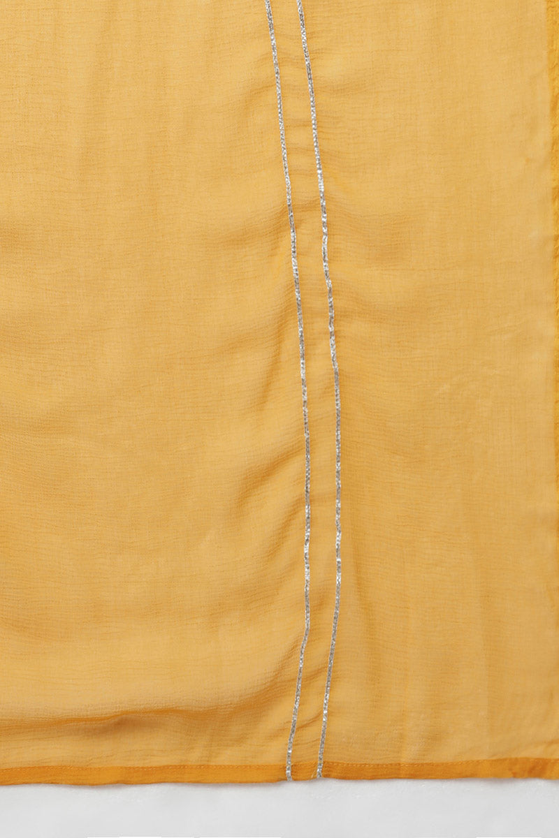 Women's Poly Silk Embroidered Kurta Pants With With Dupatta