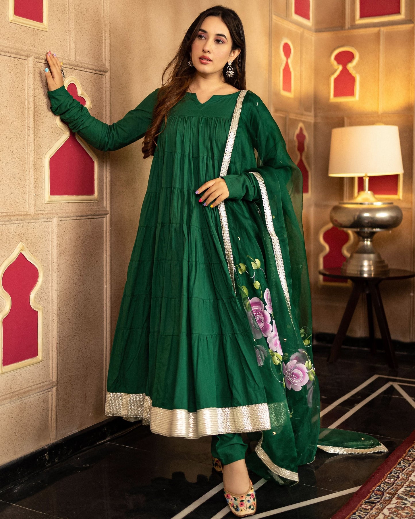 Women's Vasanti Handpainted Suit Set