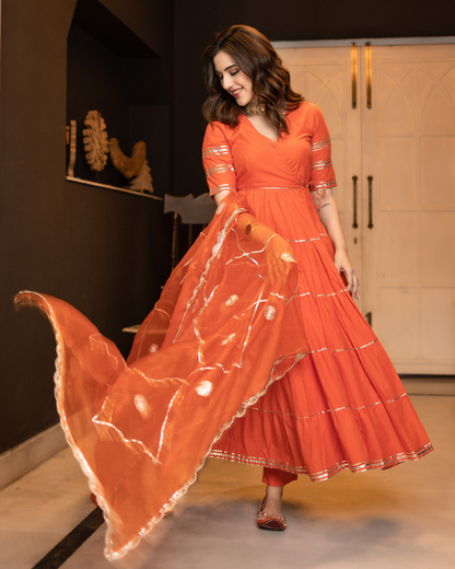 Women's Neria Gotapatti Tier Suit Set