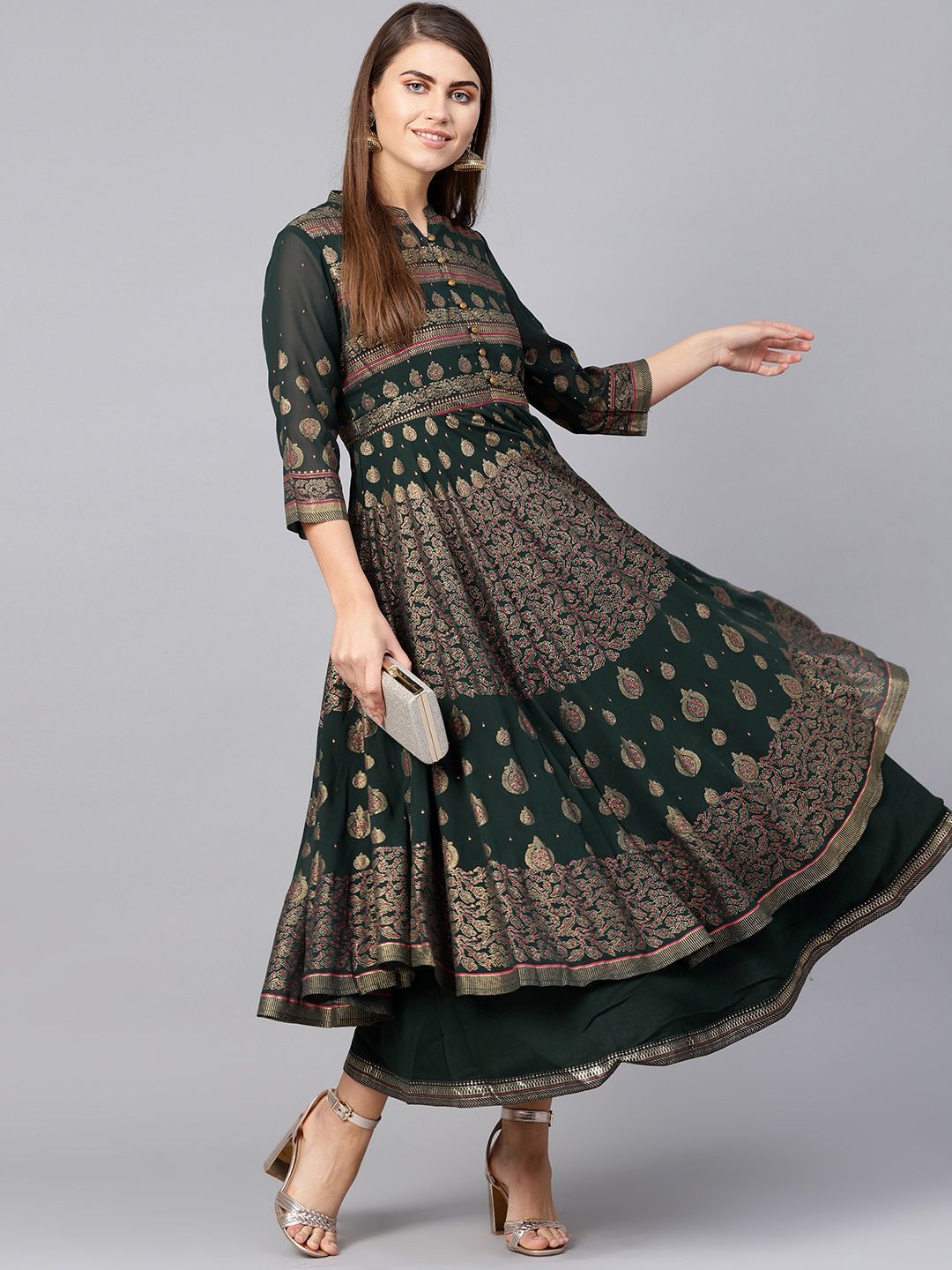 Women's Layered Kurta Dress