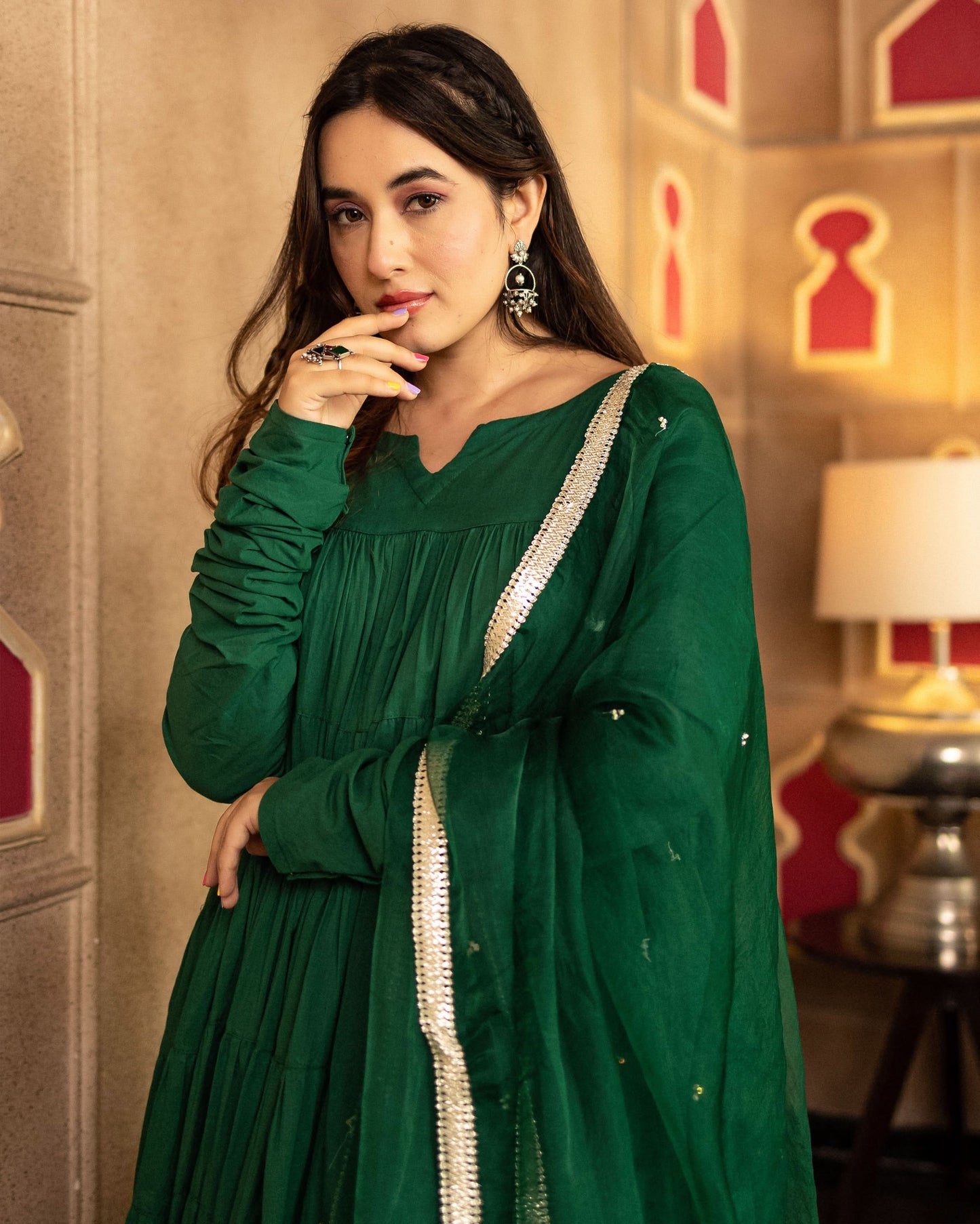 Women's Vasanti Handpainted Suit Set