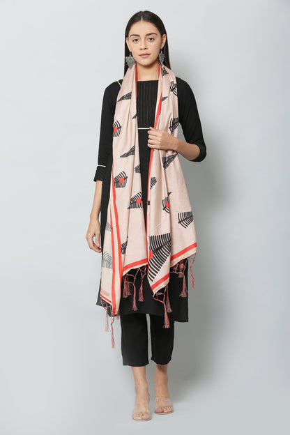Women's MultiColored Art Silk Digital Printed Dupatta
