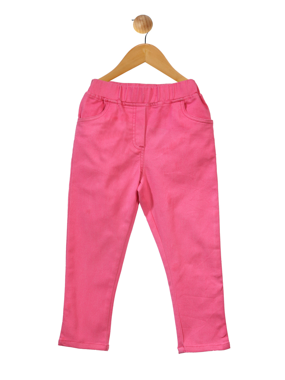 Girl's  Bright Flower Print Jumpsuit - S