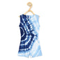 Girl's Blue Rayon Shorts Style Playsuit - S