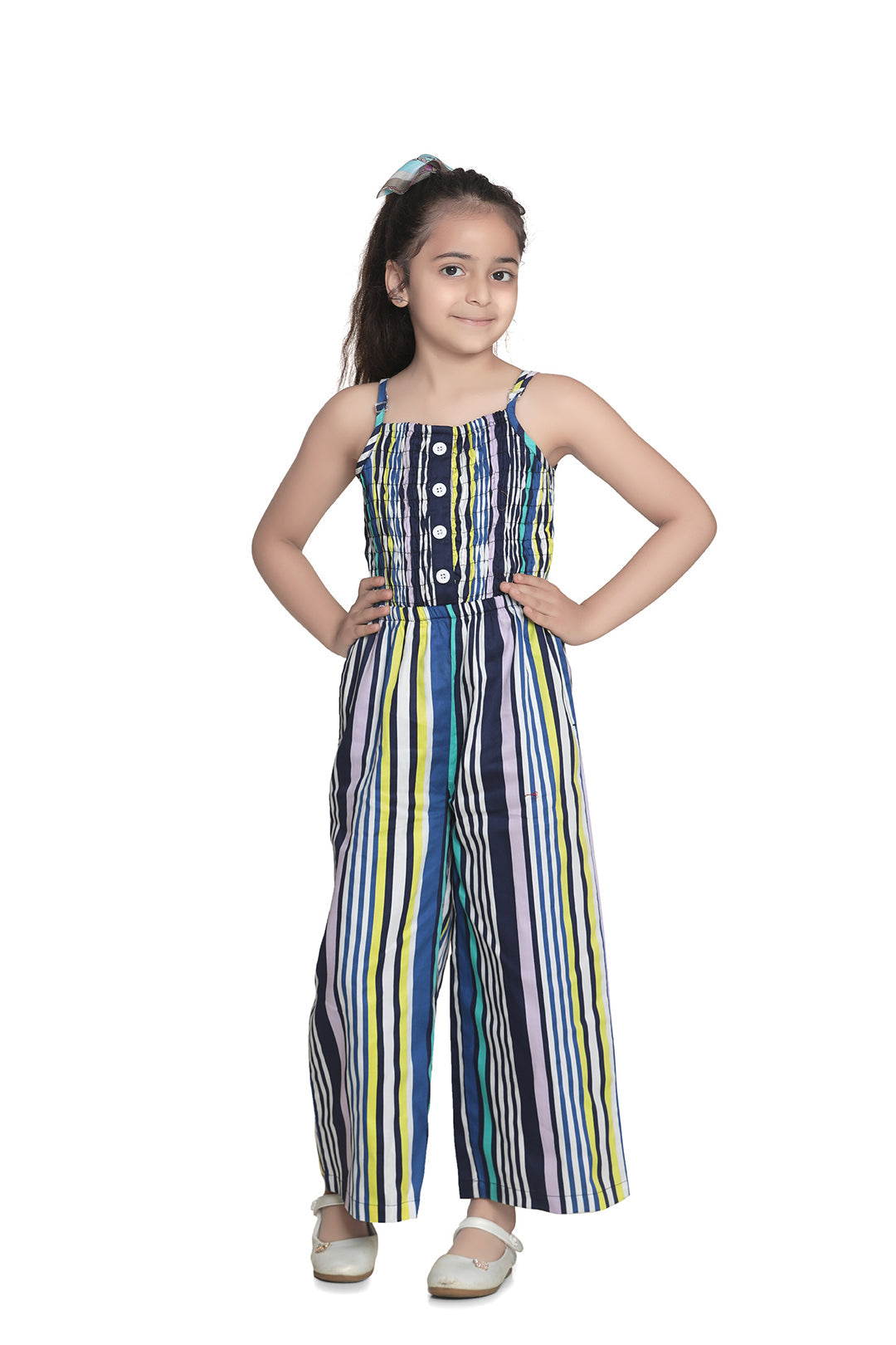 Girl's  Floral Wrap Dress - S