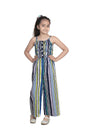 Girl's  Floral Wrap Dress - S