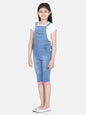 Girl's Multi Colour Polka Printed Playsuit (T-Shirt Not Included) - S