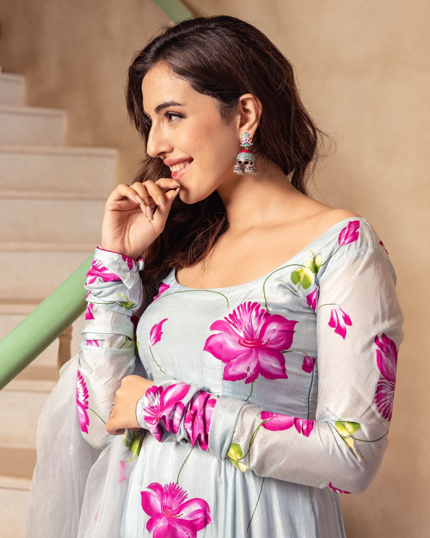 Women's Varari Handpainted Suit Set