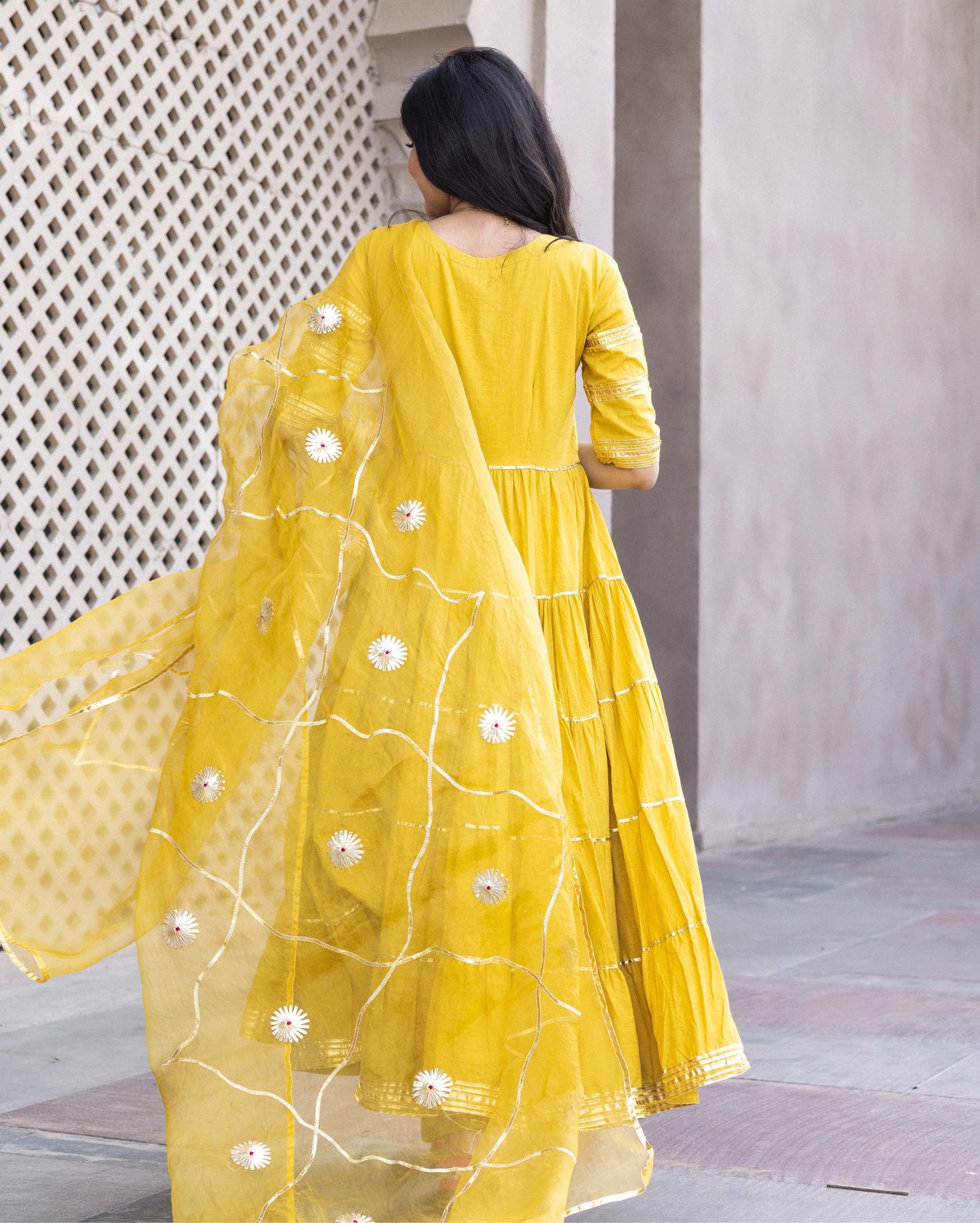 Women's Dahabi Gotapatti Cotton Suit Set
