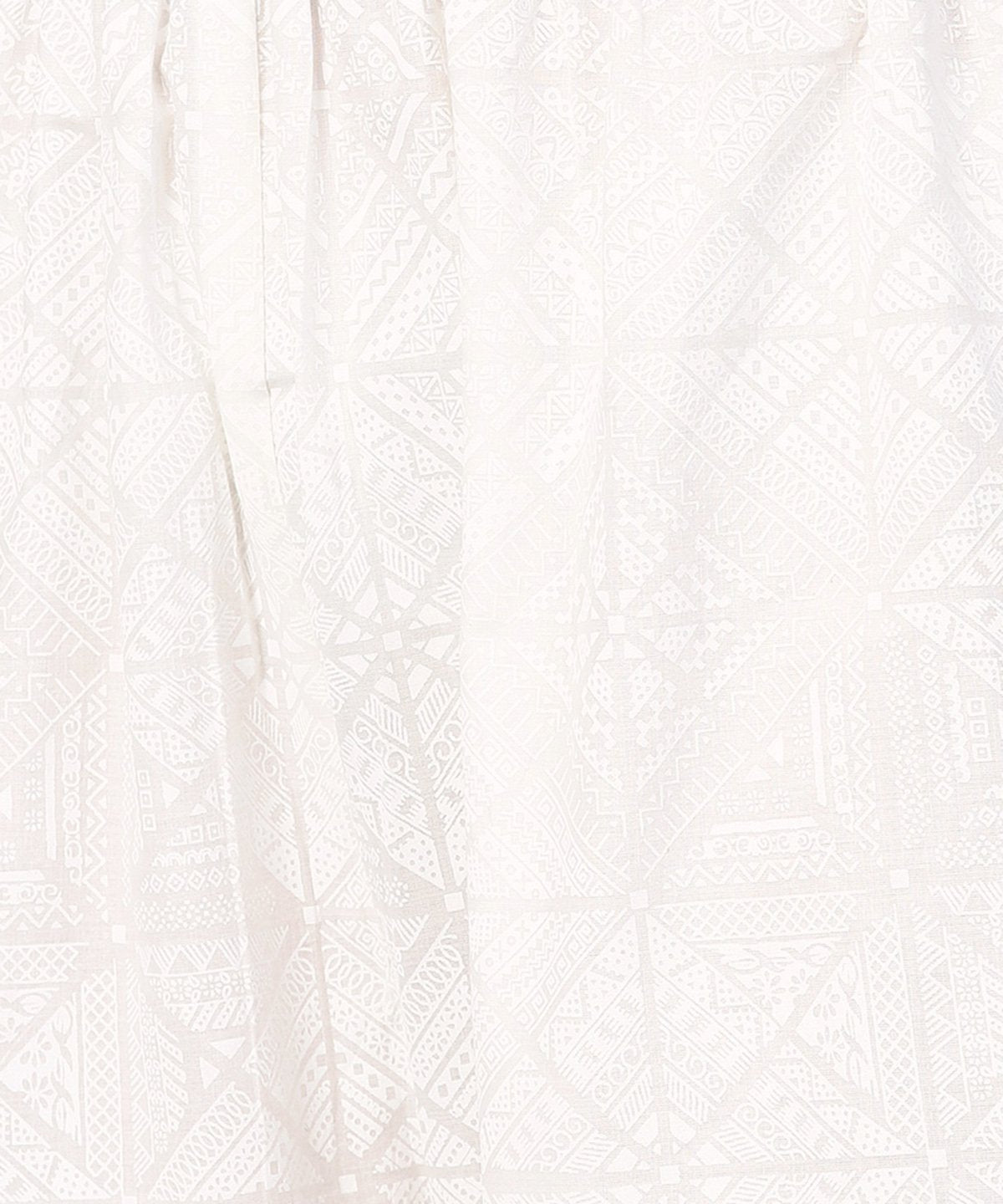 Women's Off White Printed Ankle Length Pallazo