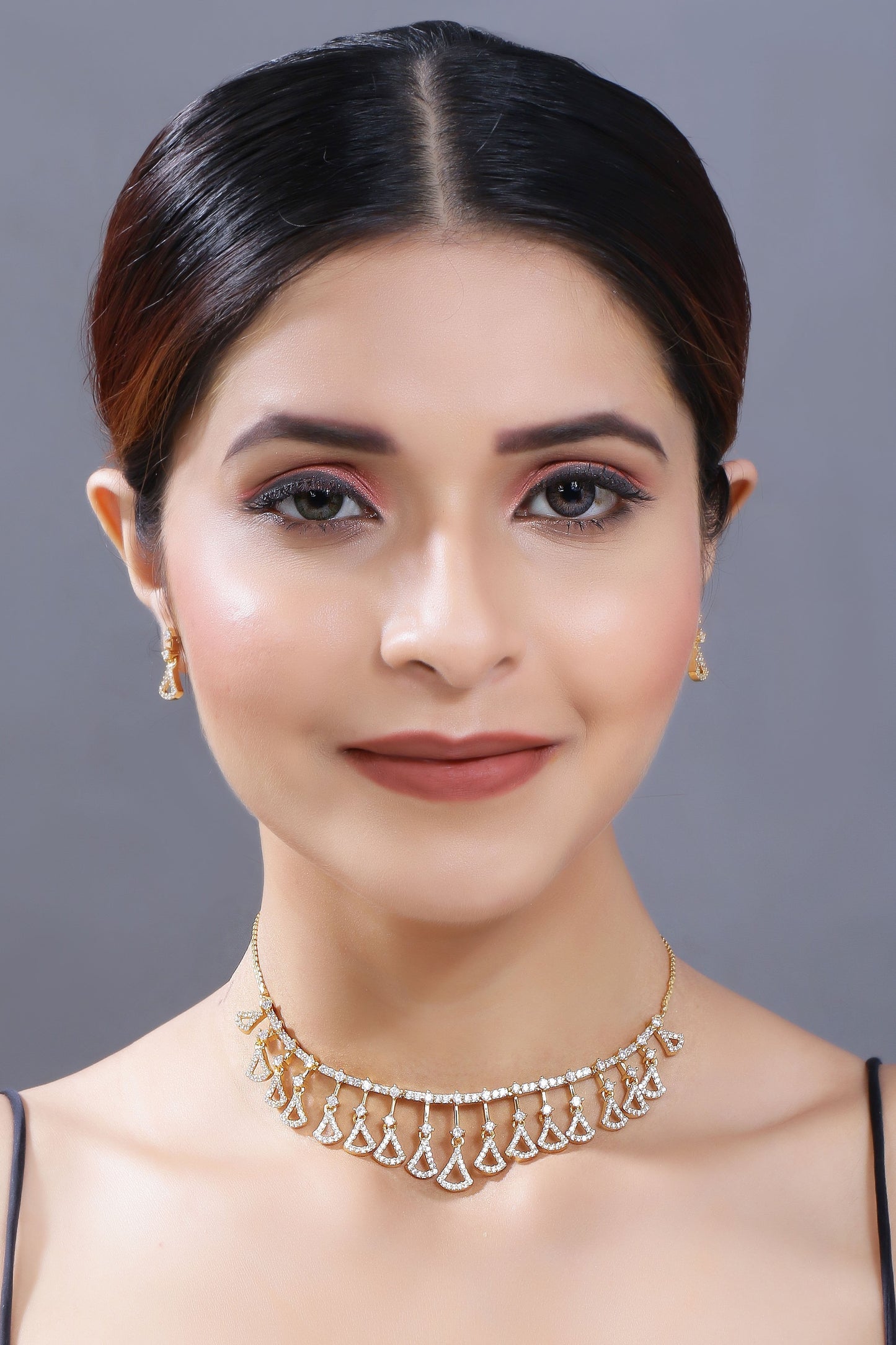 Women's Gold Plated Jewellery Set