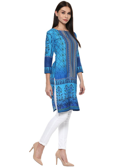 Women's Cotton Jaipur Style Only Kurti