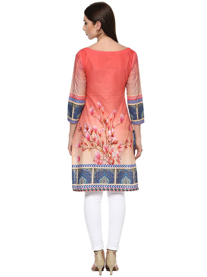 Women's Cotton Digital Printed Pakistani Only Kurta
