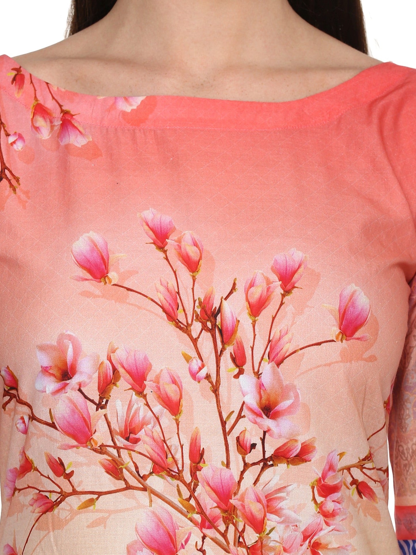 Women's Cotton Digital Printed Pakistani Only Kurta