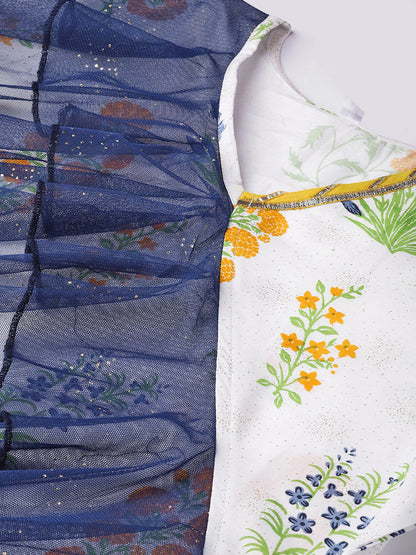 Women's Angrakha Style Printed Only Kurta