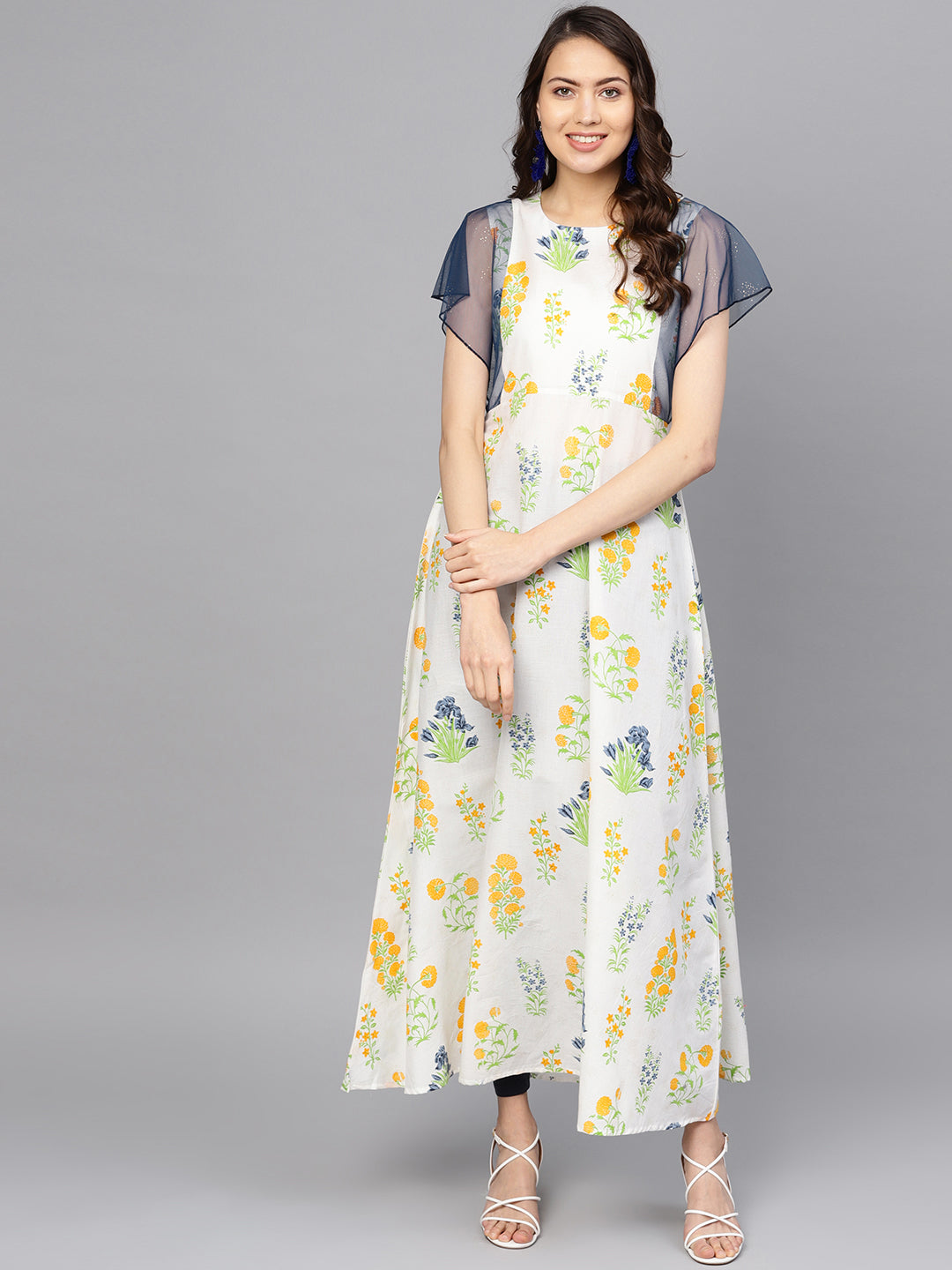 Women's Printed A Line Only Kurta