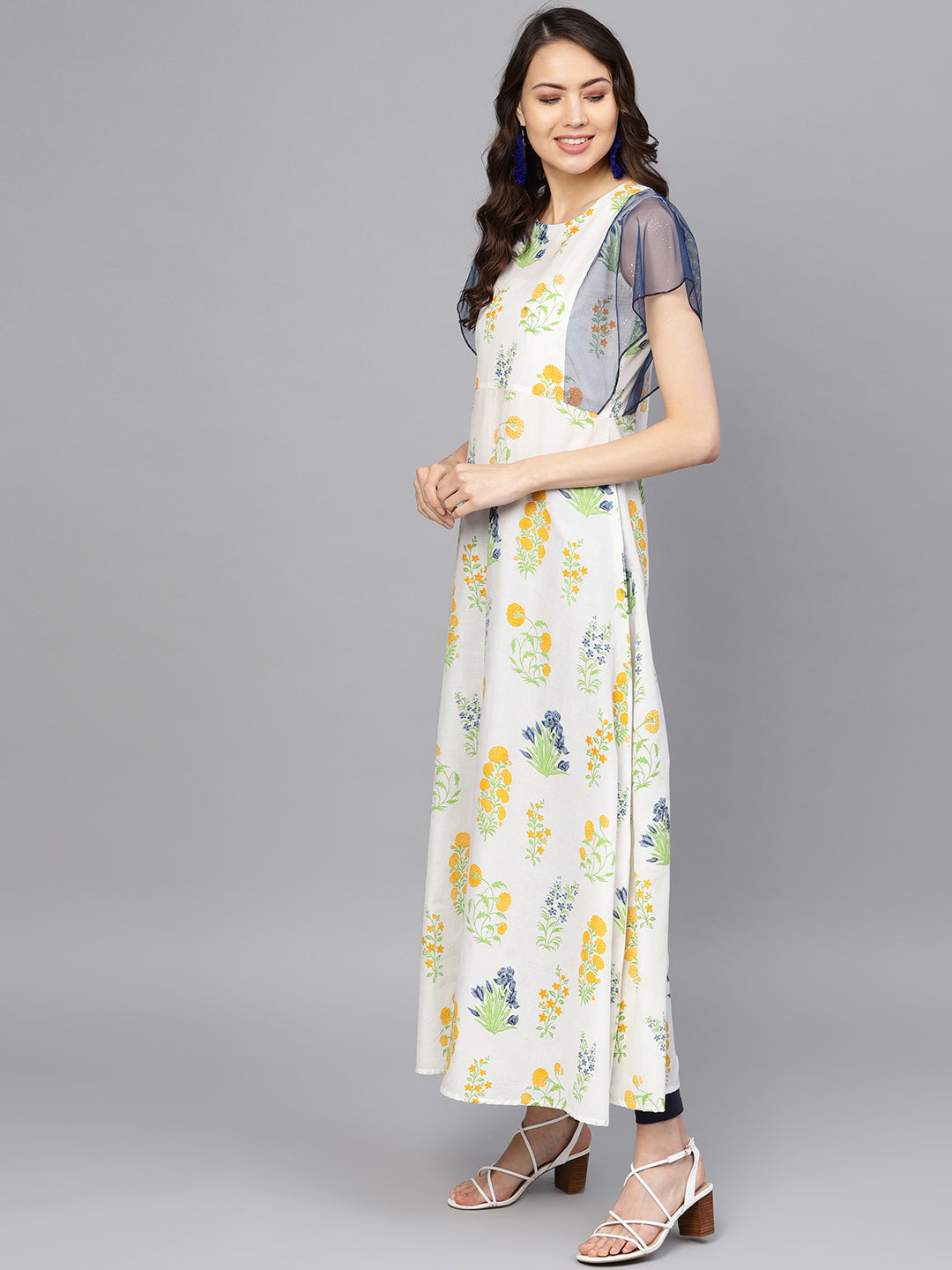 Women's Printed A Line Only Kurta