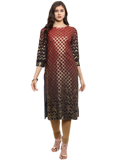 Women's Partywear Ombre Only Kurta