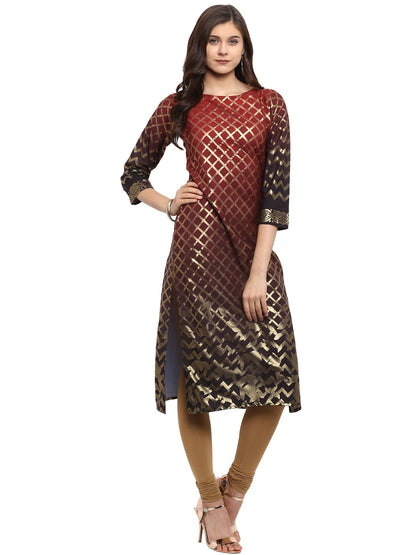 Women's Partywear Ombre Only Kurta