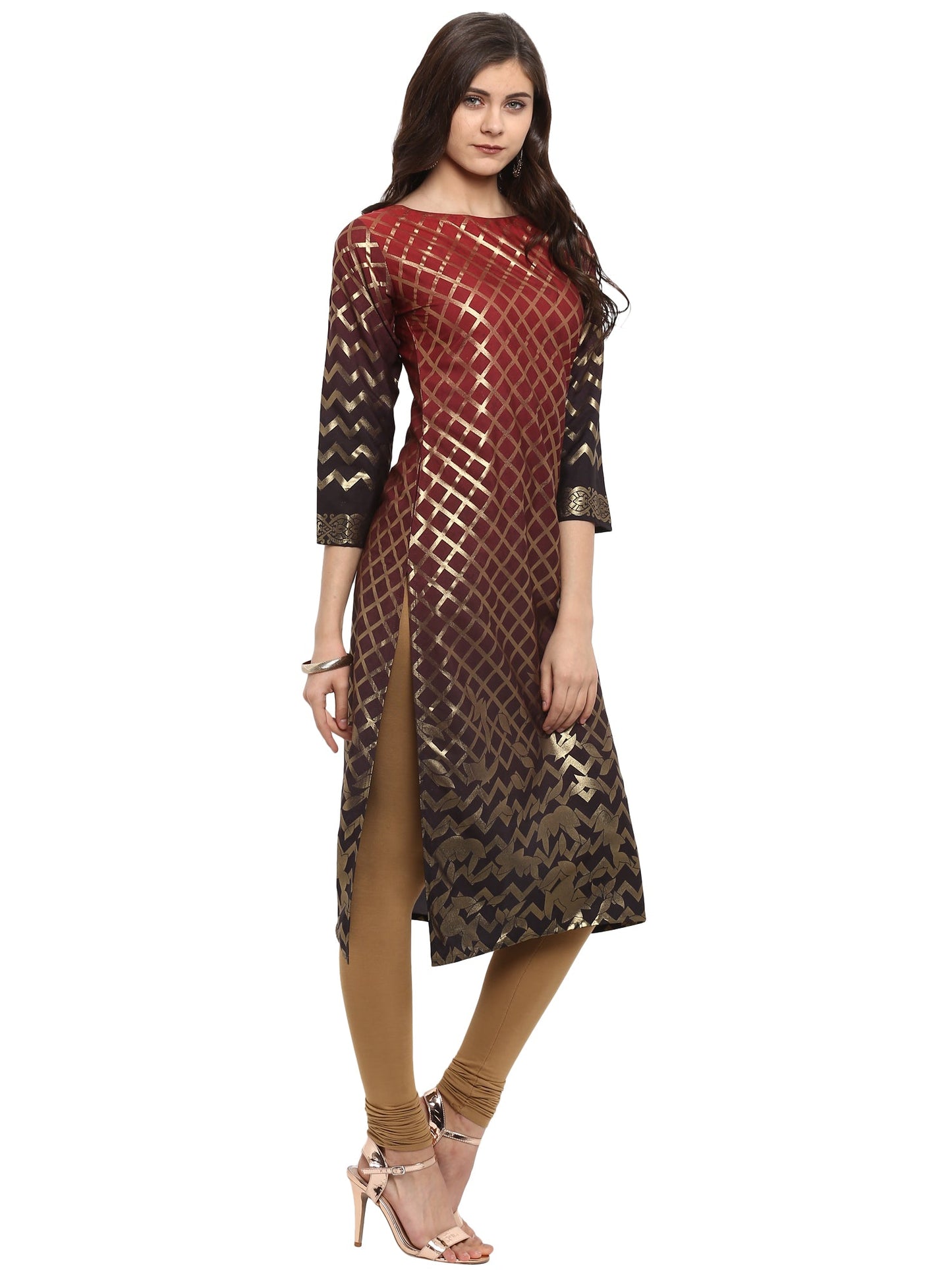 Women's Partywear Ombre Only Kurta