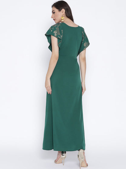 Women's Blue Green Only Kurta Dress