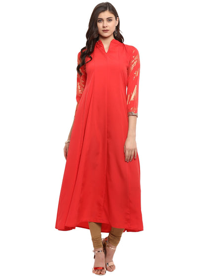 Women's Delicate Anarkali Kurta Only