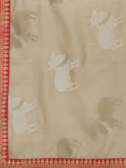 Women's  Anarkali Kurta With Dupatta Set