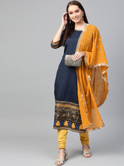 Women's  Straight Kurta Set