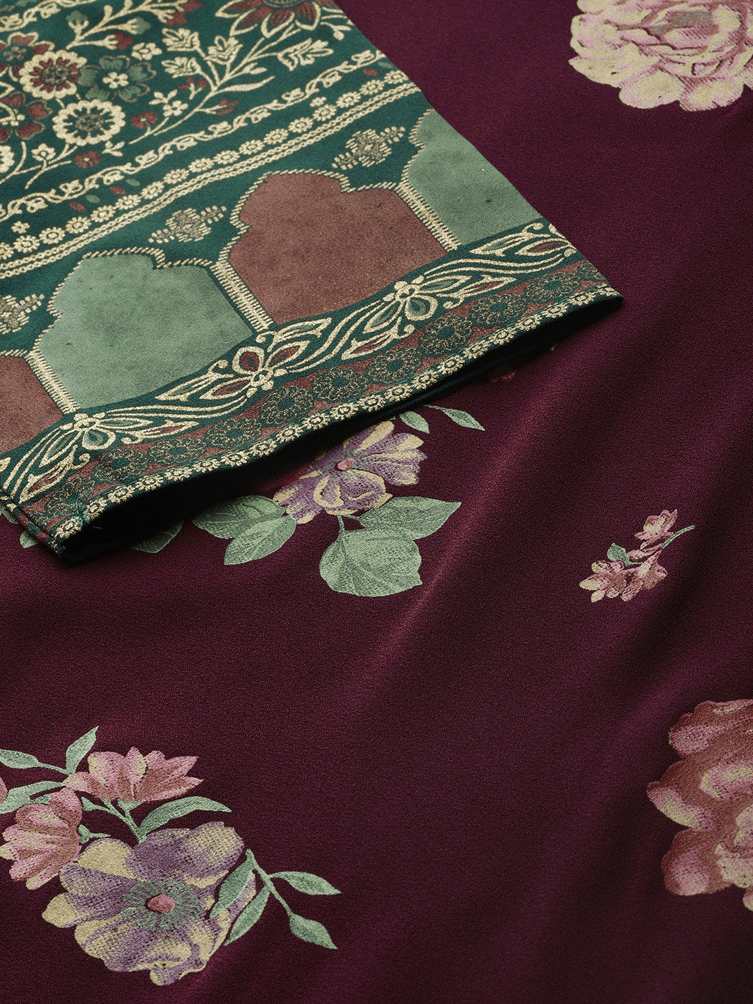 Women's  Floral Kurta Set