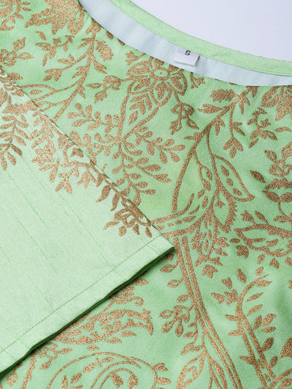 Women's  Printed Straight Kurta Set