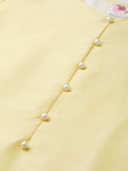 Women's Yellow Kurta Set