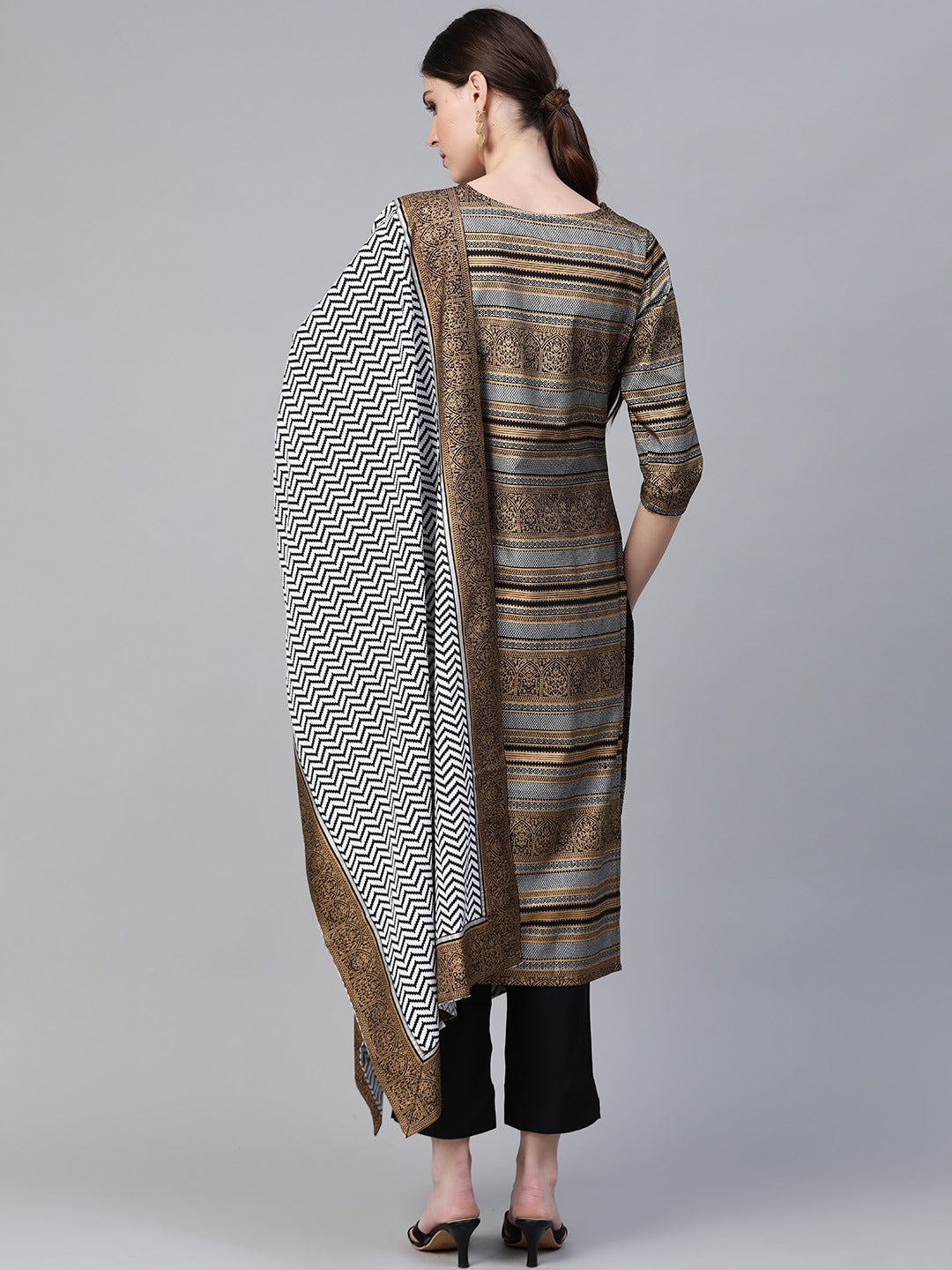 Women's Printed Straight Kurta Set