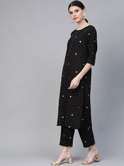 Women's Bandhni Printed Kurta Set