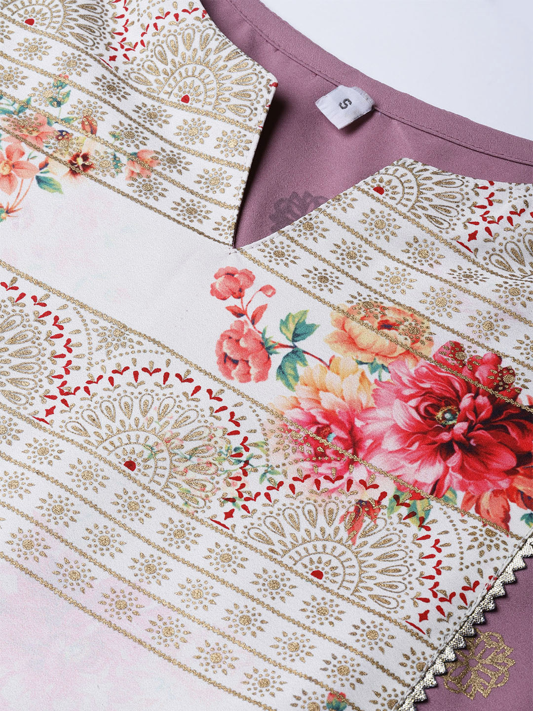 Women's  Printed Straight Kurta Set