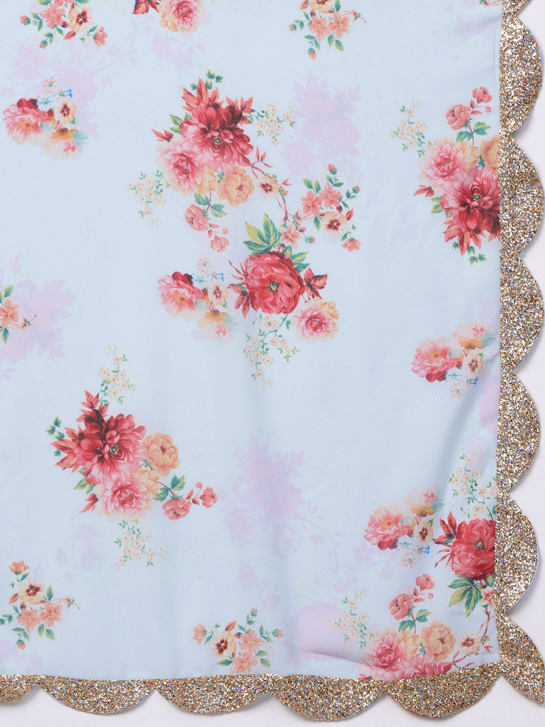 Women's  Printed Floral Kurta Set