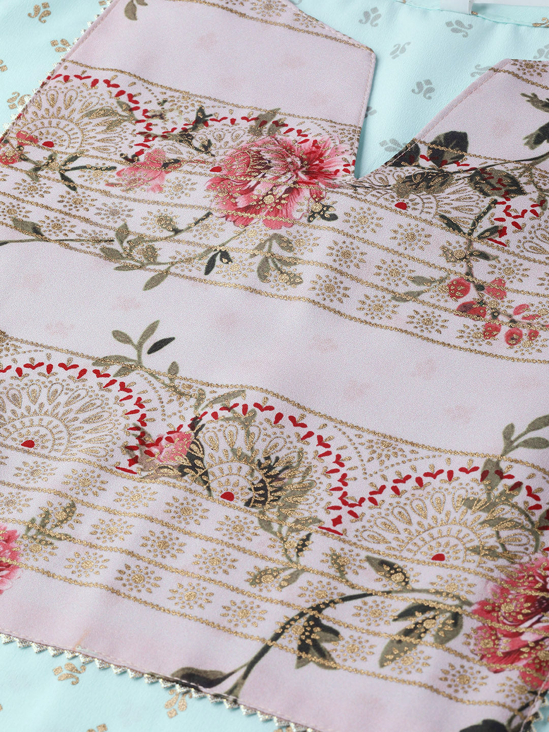 Women's  Printed Straight Kurta Set