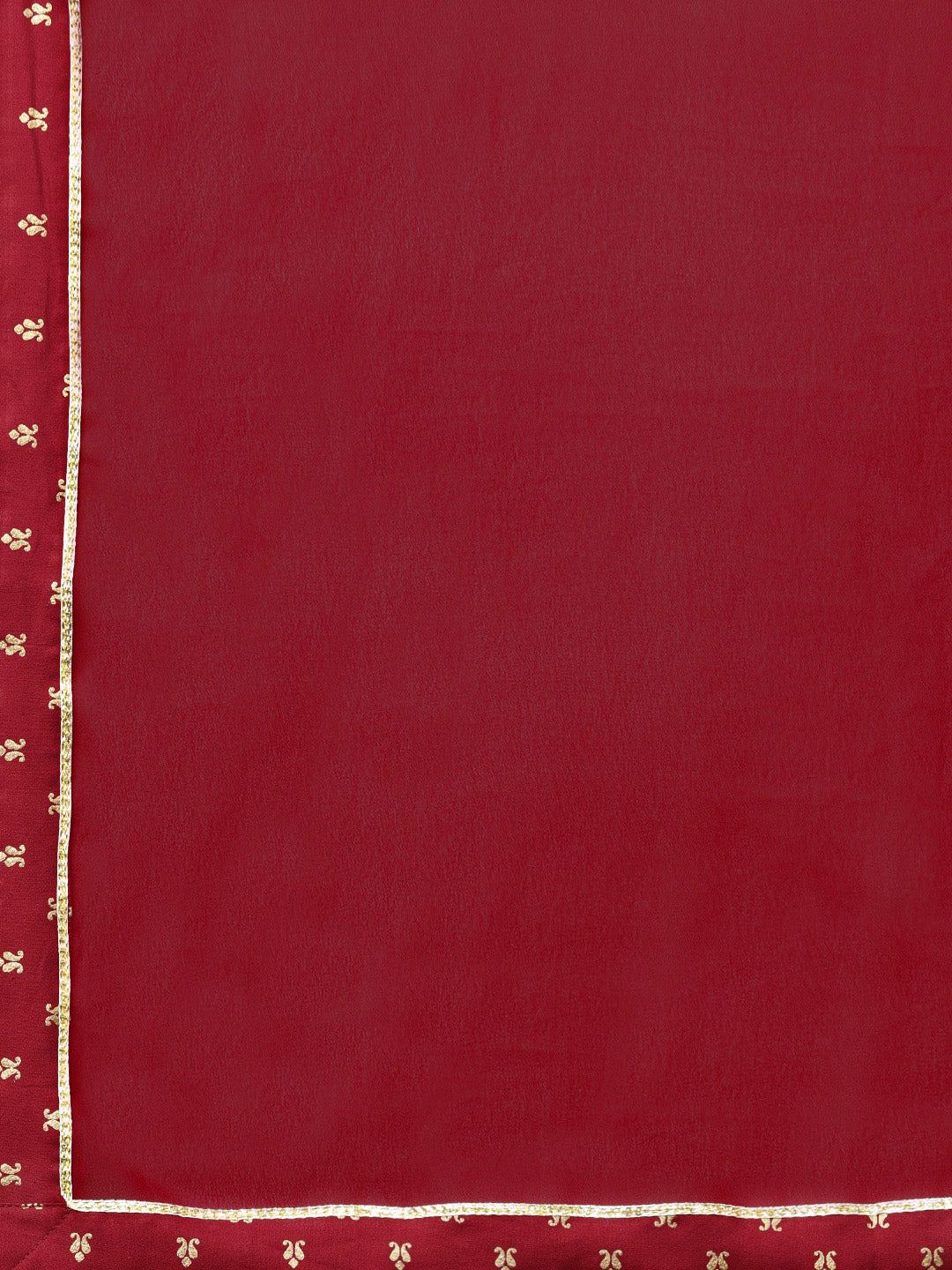 Women's S Maroon Straight Kurta Sets