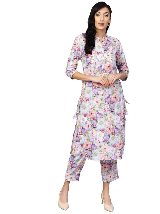 Women's Floral Printed Kurta Set