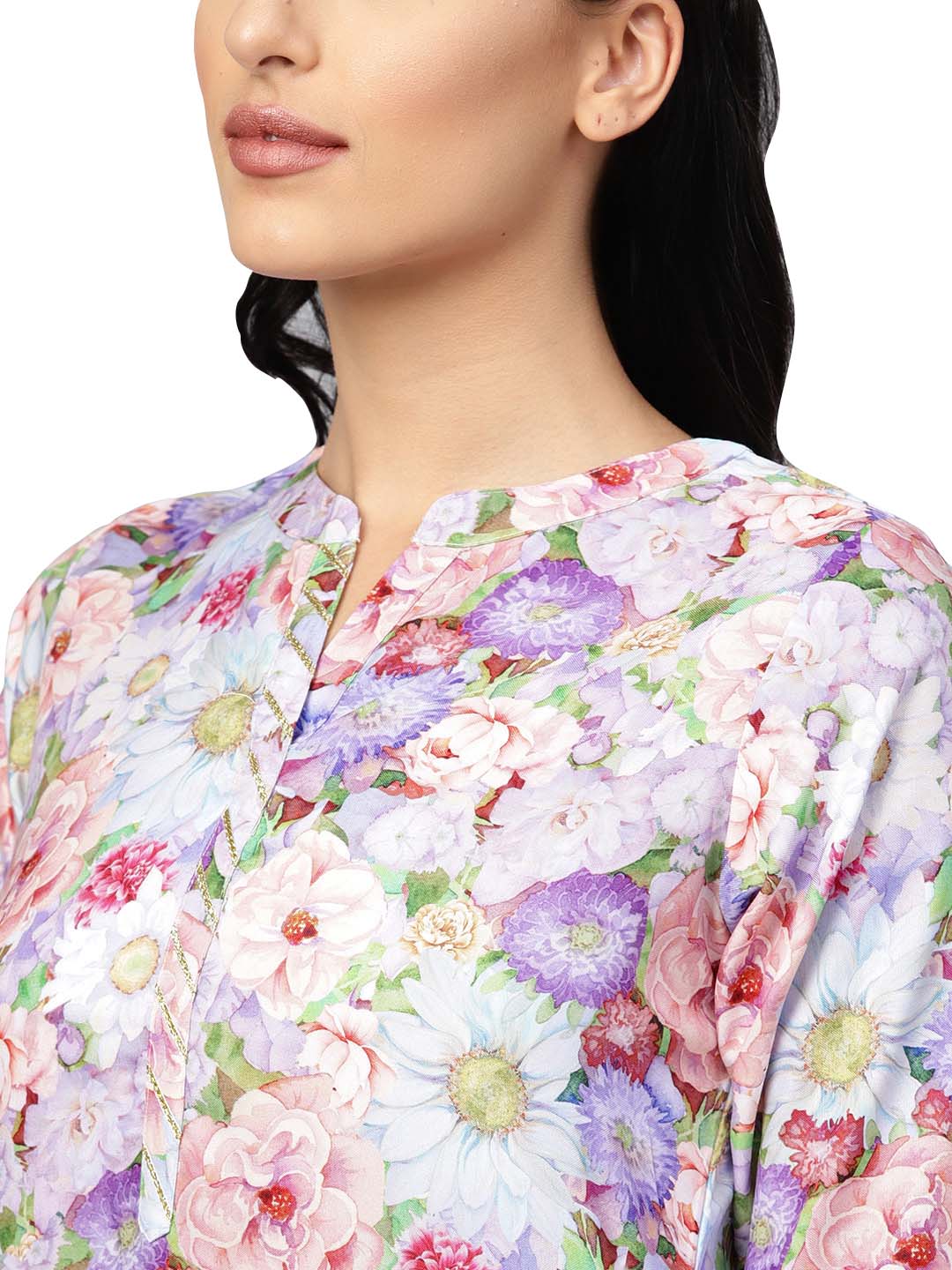 Women's Floral Printed Kurta Set