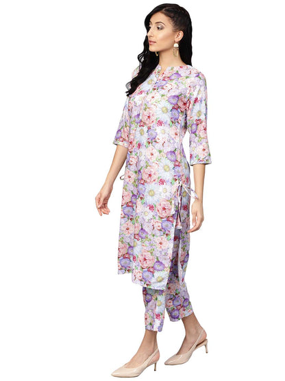 Women's Floral Printed Kurta Set