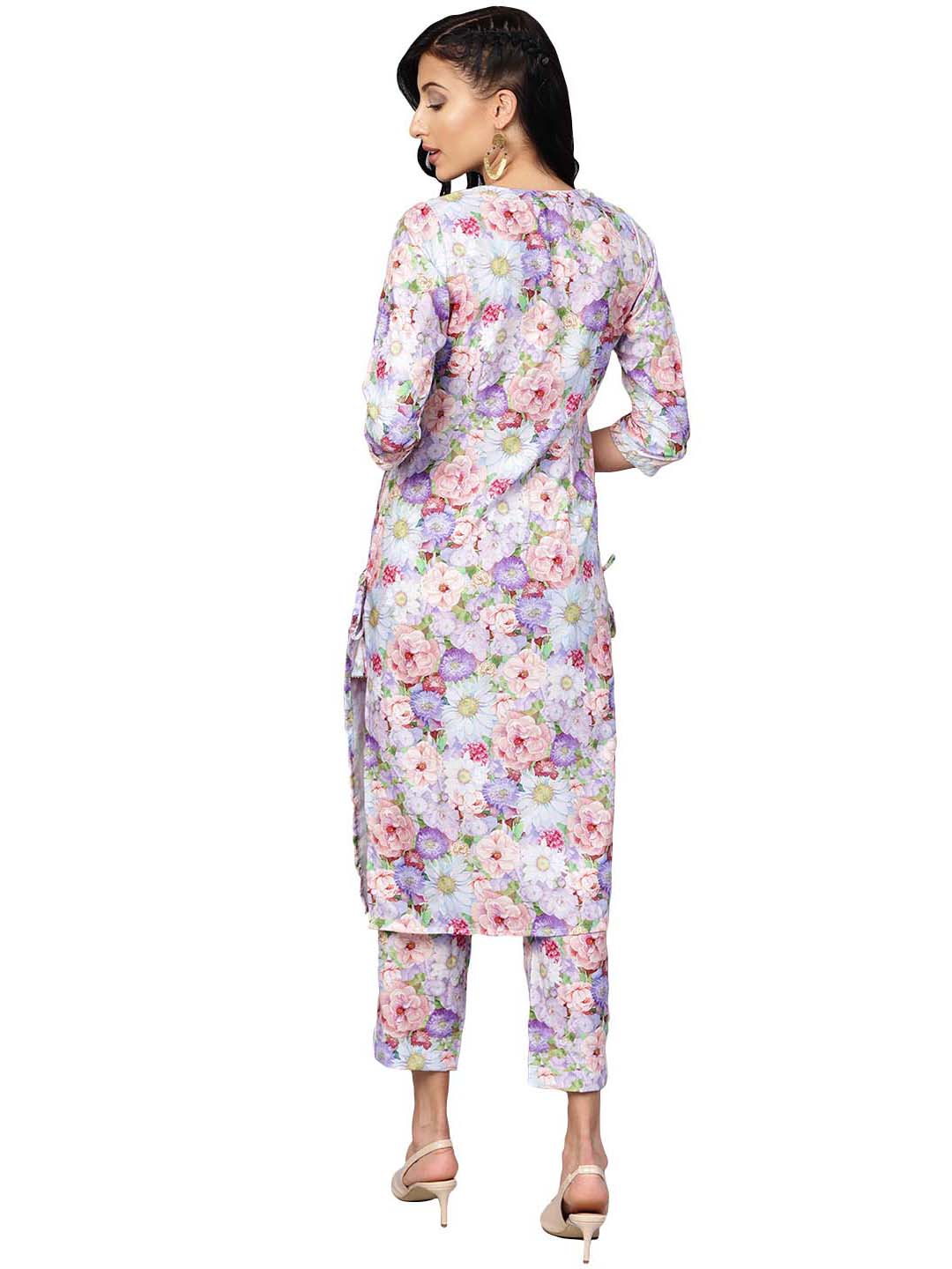 Women's Floral Printed Kurta Set