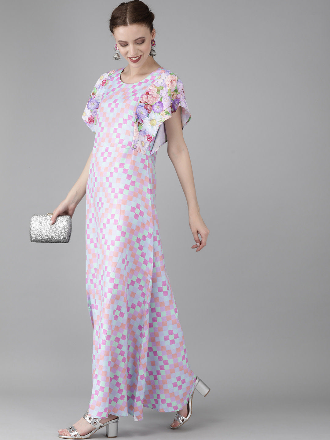Women's Printed Long A- Line Only Kurta