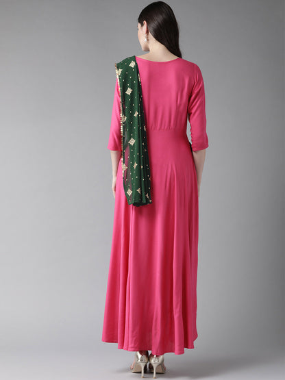 Women's Women's Dark Pink Only Gown